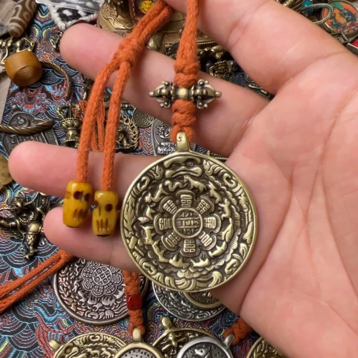 藏式风格九宫八卦牌