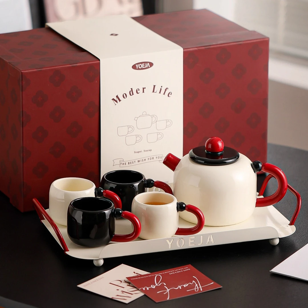 GoingDaily/法式茶具套装茶壶结婚订婚礼物送新人乔迁新居伴手礼