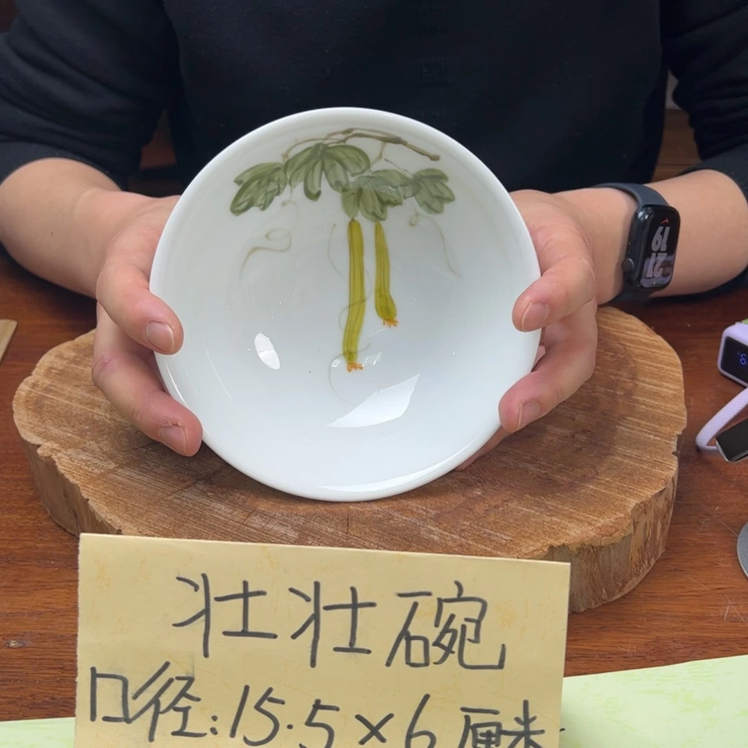 瓷片景德镇陶瓷手工手绘制作