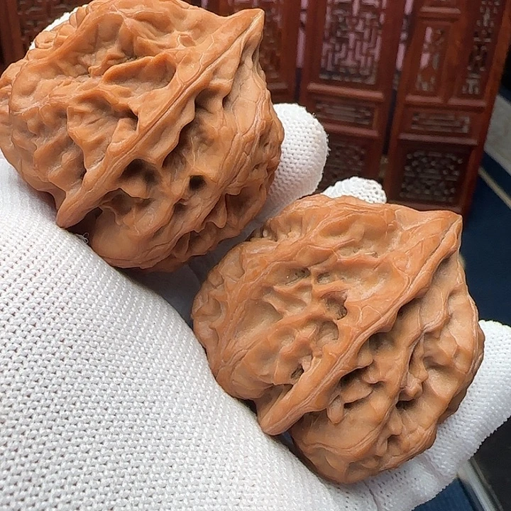 文玩核桃吊坠货头平谷火苗46肚福利