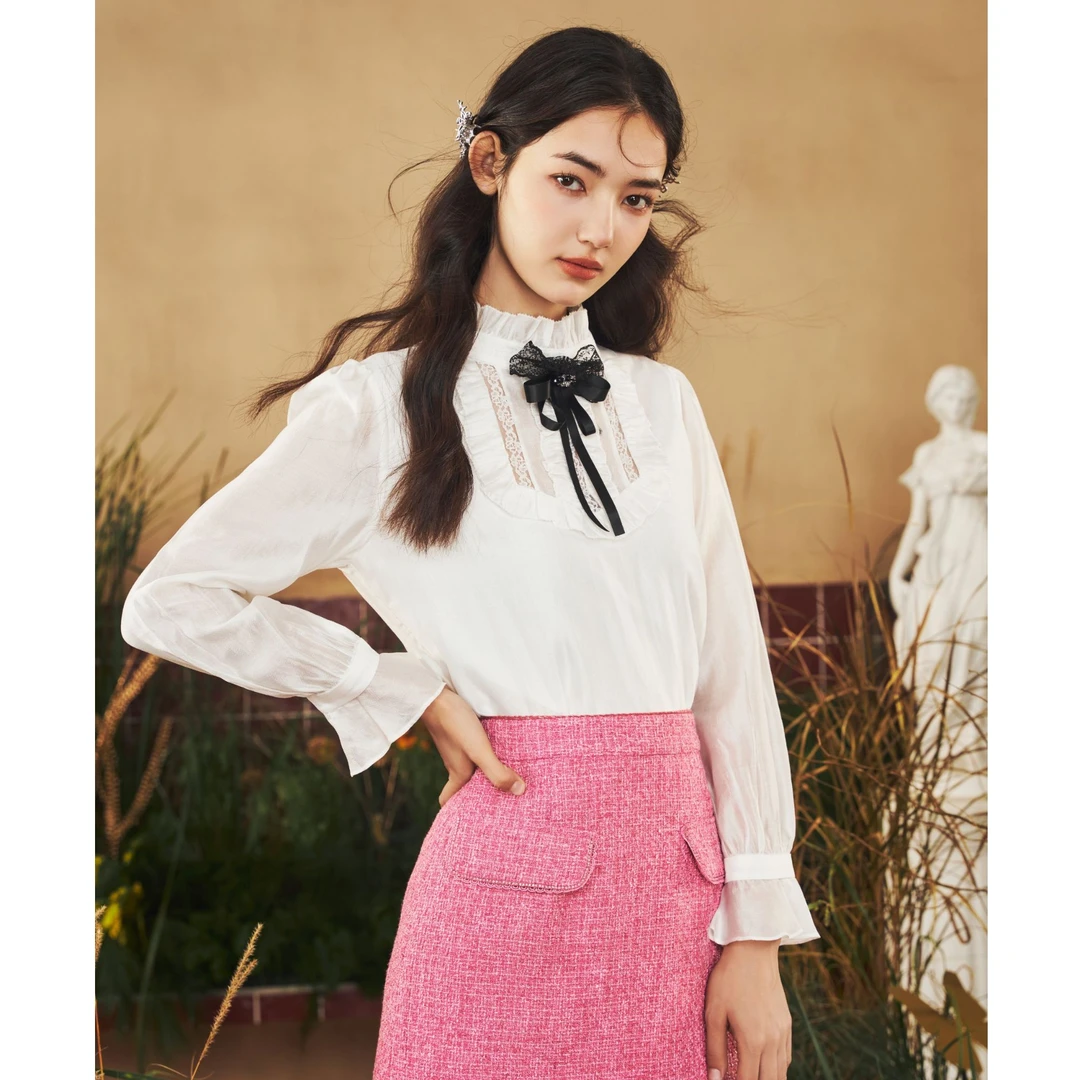 DILI 立领长袖衫 324126803