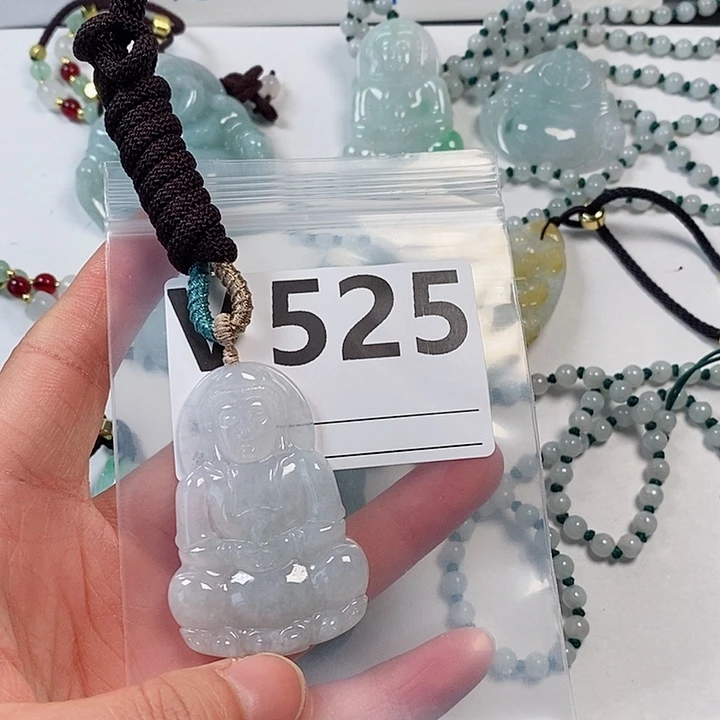 翡翠颈饰未镶嵌天然