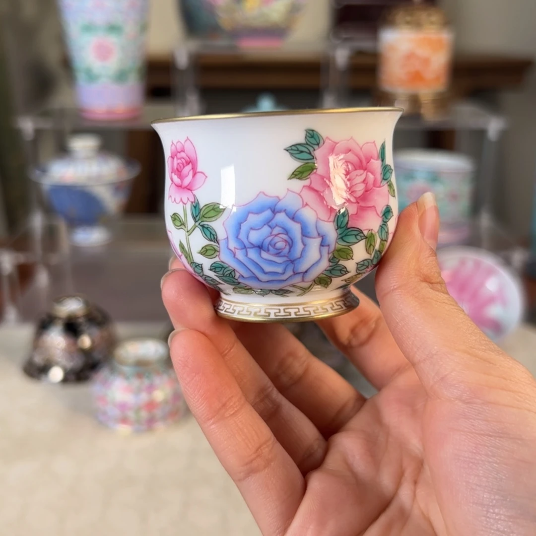 纯手工手绘 高端茶器