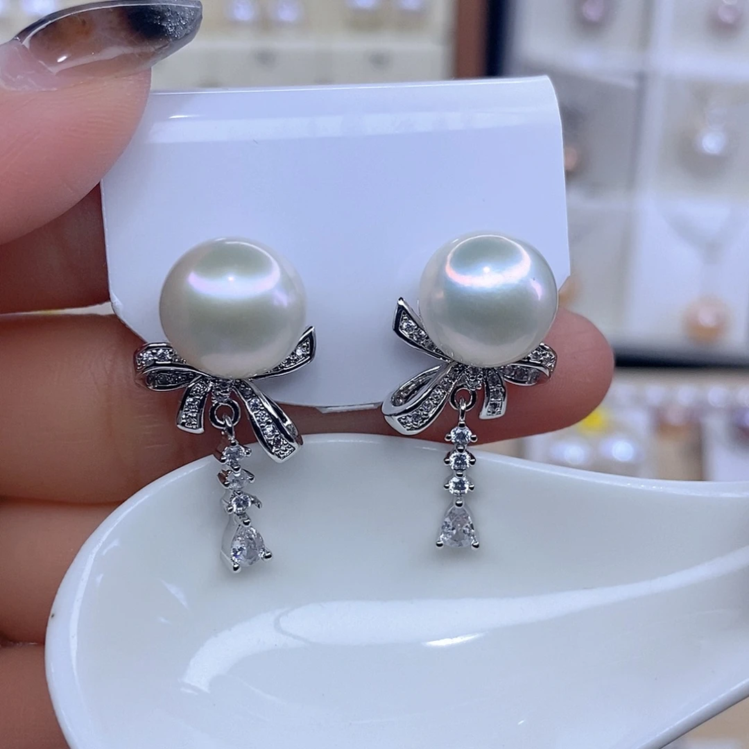 耳饰淡水珍珠未镶嵌F