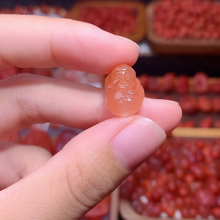南红玛瑙未镶嵌南红财财