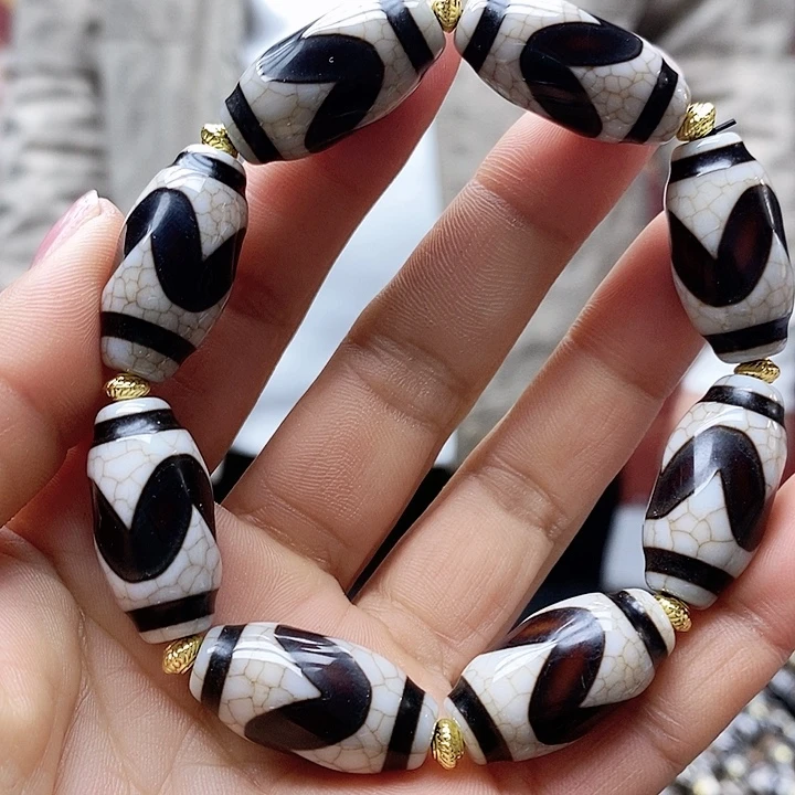 玛瑙/玉髓（覆膜）合金手链