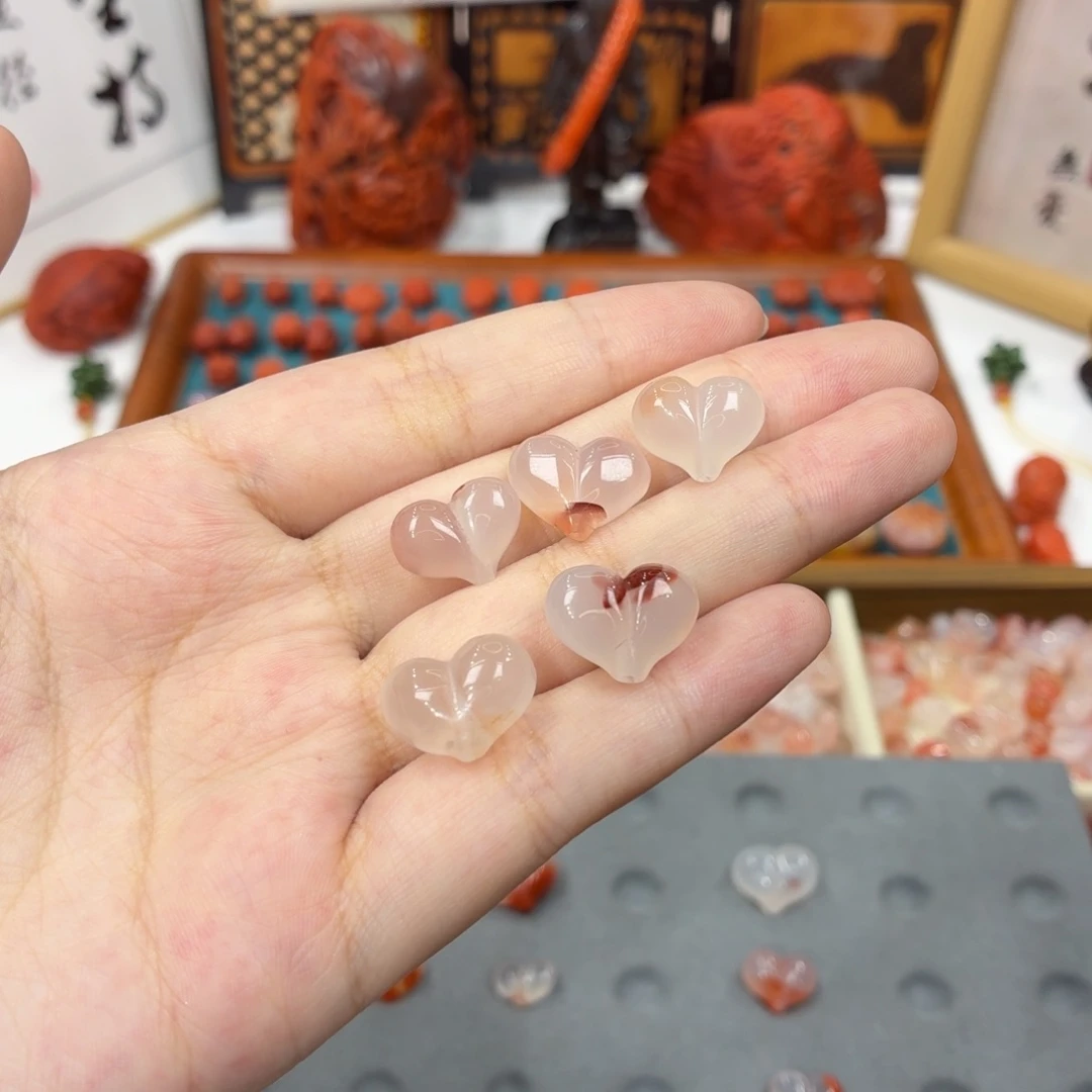 南红玛瑙未镶嵌配饰南红屁桃