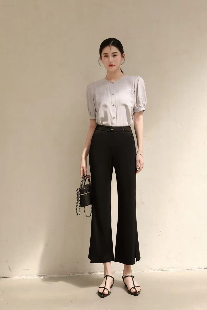 72-5K7162女士百搭时尚潮流女裤