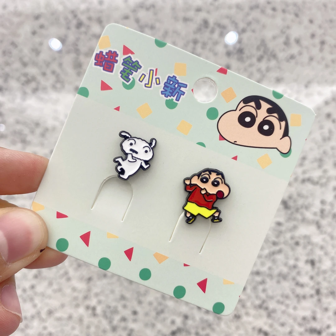 【YG-88503】可爱小新耳钉小巧精致无耳洞耳夹