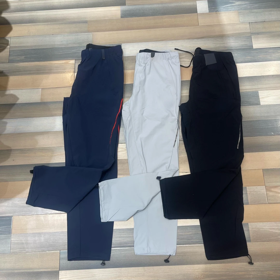 运动裤休闲裤夏季速干登山修身弹力纯色微弹力