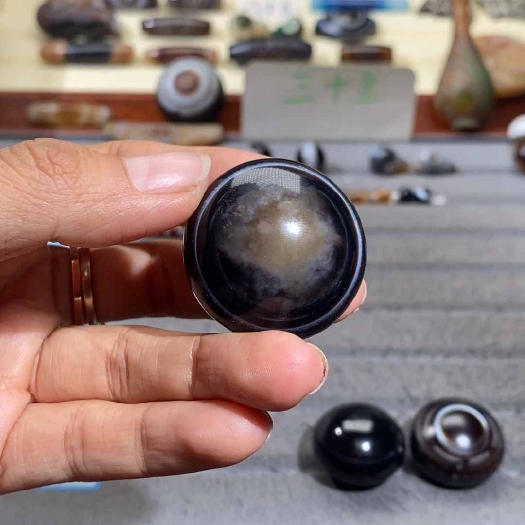 还***友玛瑙/玉髓合金颈饰
