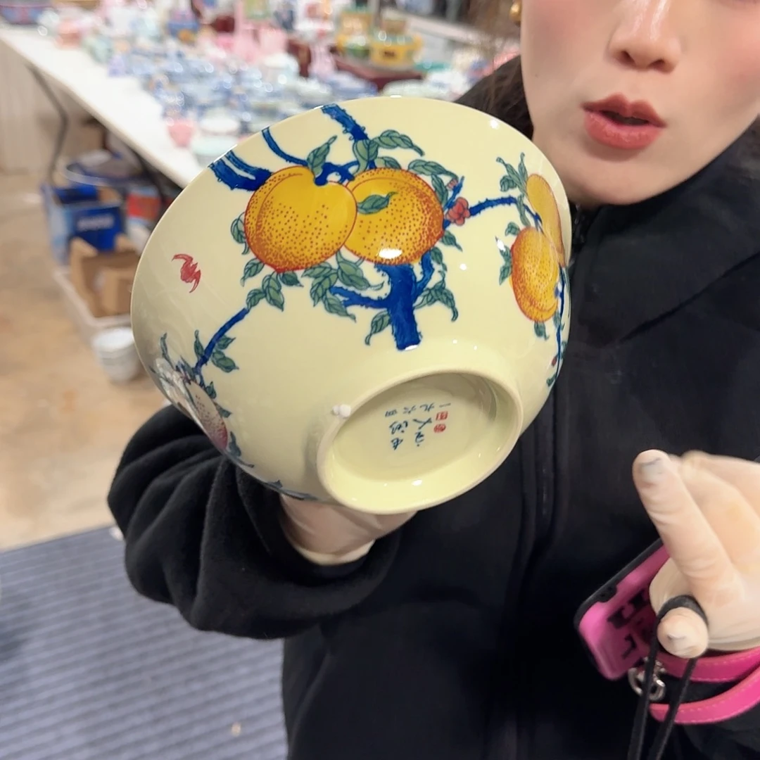 摆件瓷//////景德镇陶瓷瓷器。7寸。