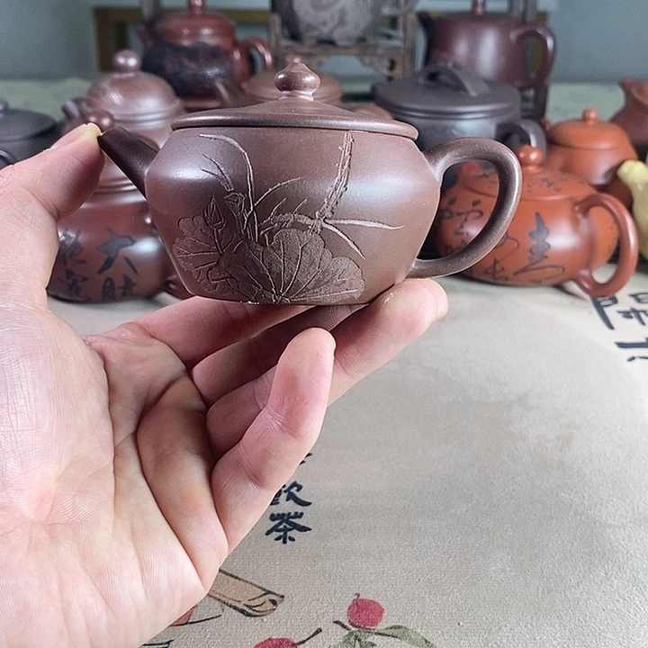 紫砂茶壶無**比紫砂壶微瑕