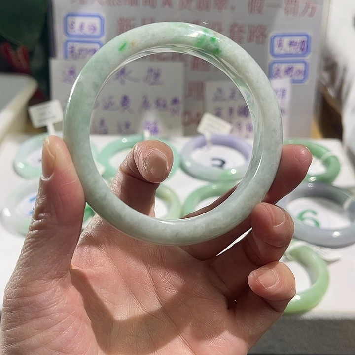 翡翠未镶嵌手镯纯天然缅甸缅甸翡翠手镯