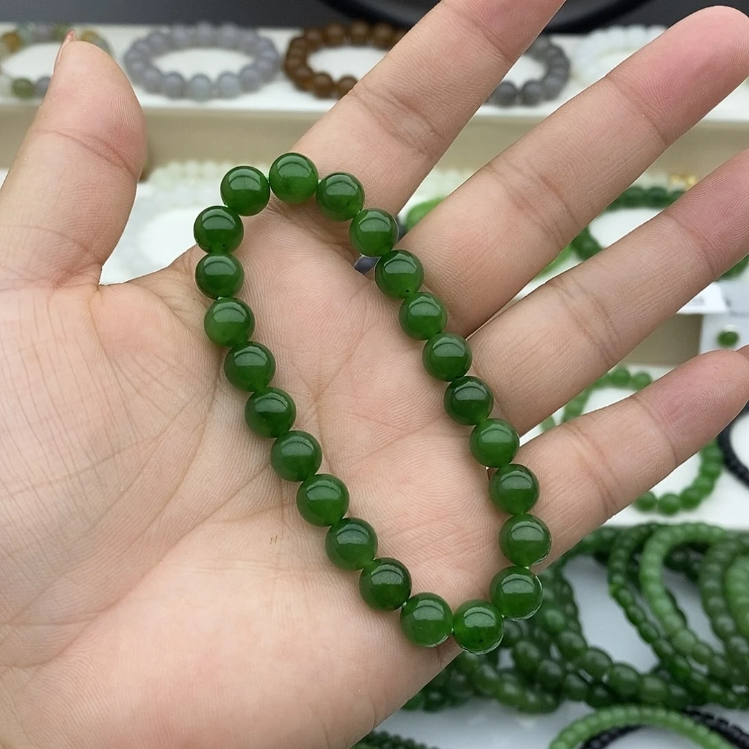 和田玉手链未镶嵌