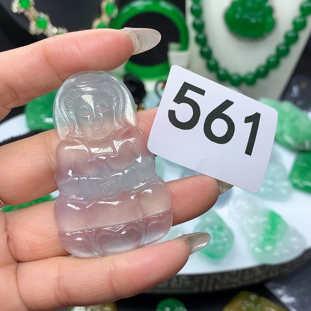 翡翠吊坠(赠链)未镶嵌