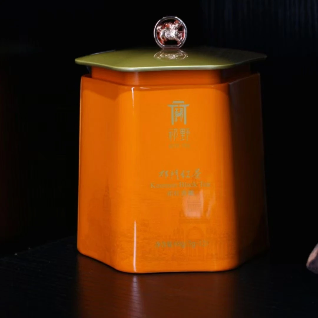 祁门红茶-祁红香螺-60g铁盒