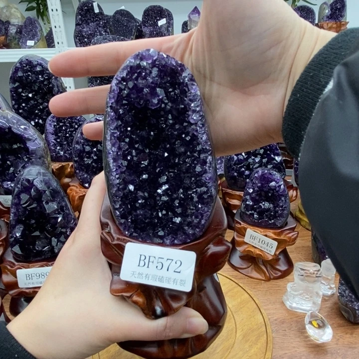 紫晶大型摆件（非配饰）未镶嵌