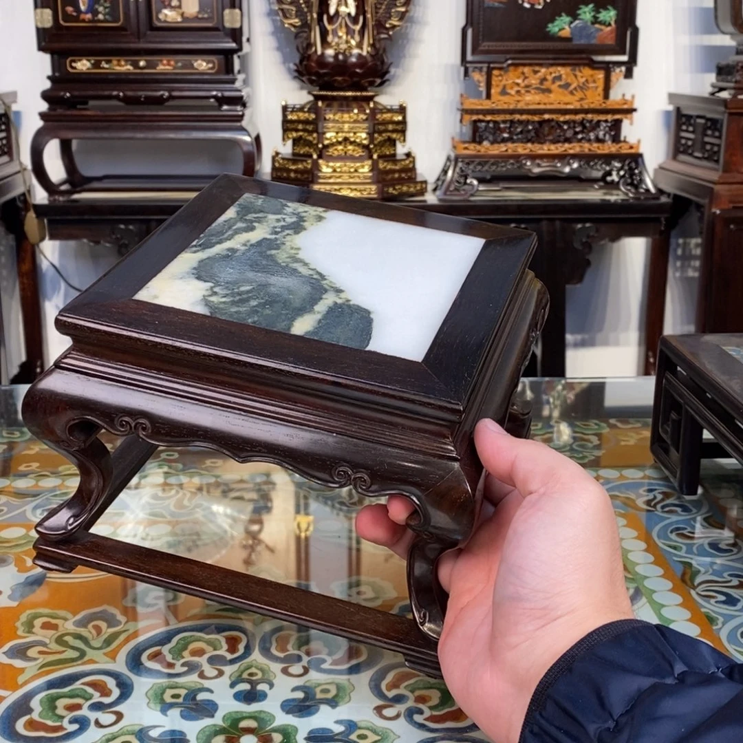 成套家具红酸枝木类大红酸枝底座