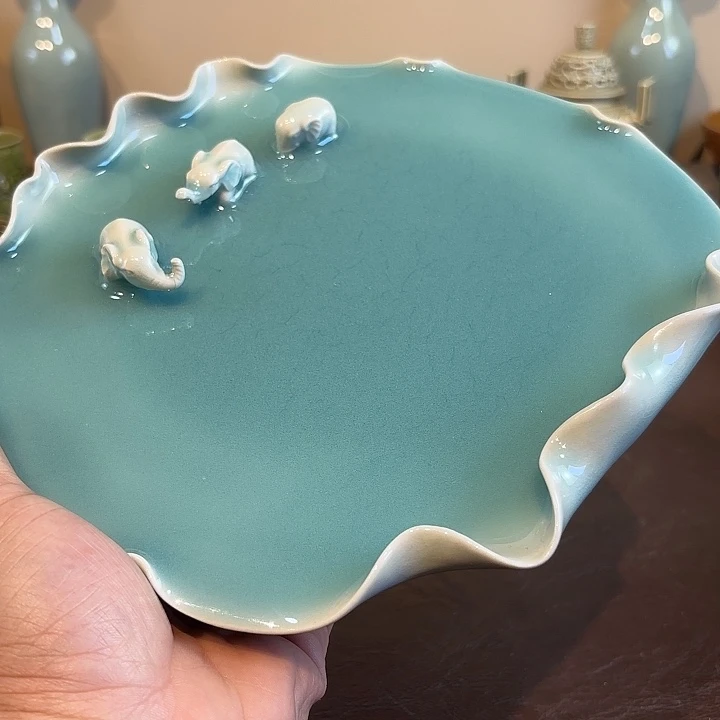 胜***利瓷片龙泉青瓷福利青瓷