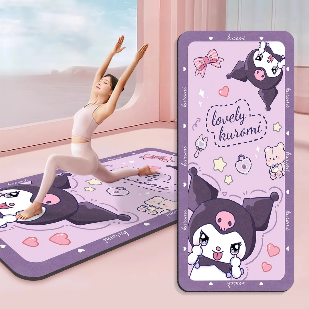 瑜伽垫舞蹈专用毯女童初学者加厚防滑女孩练舞地垫家用垫子TPE是