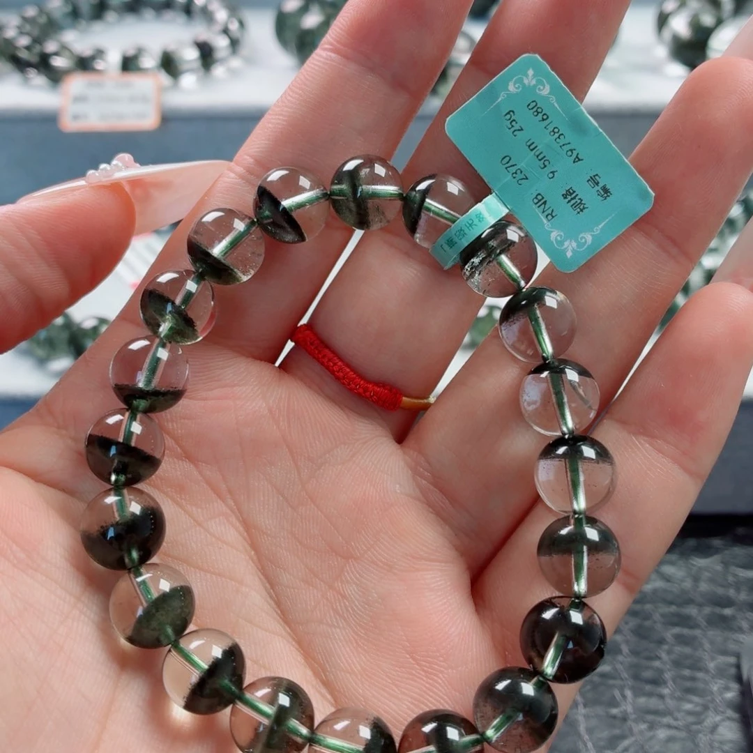 水晶手链未镶嵌聚宝盆