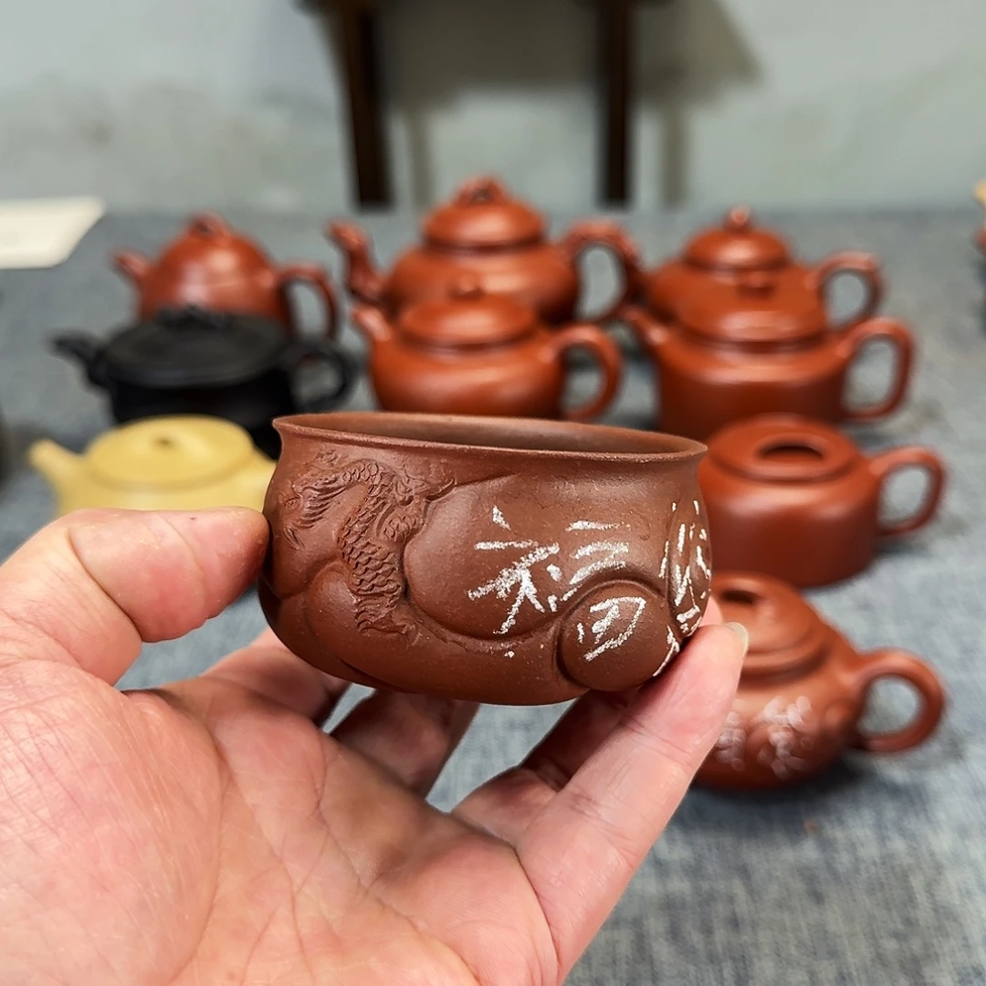 遇***哥茶壶紫砂全手工紫砂壶主人杯