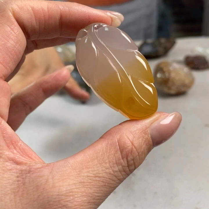 玛瑙/玉髓吊坠(不含链)未镶嵌