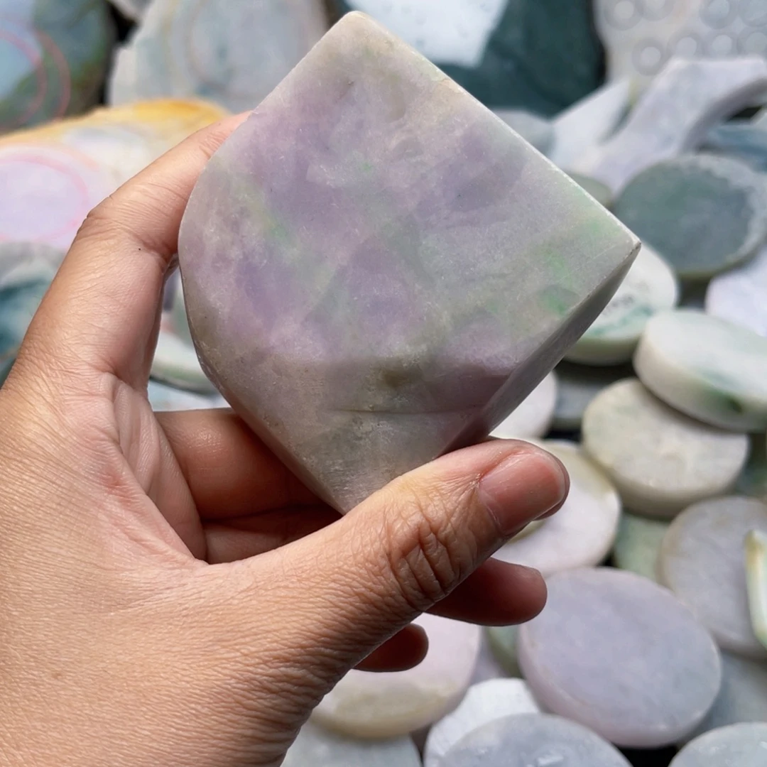 虫***虫翡翠未镶嵌挂件缅甸翡翠