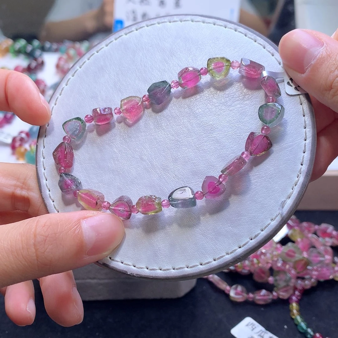 【闪购商品】手链未镶嵌碧玺7mm