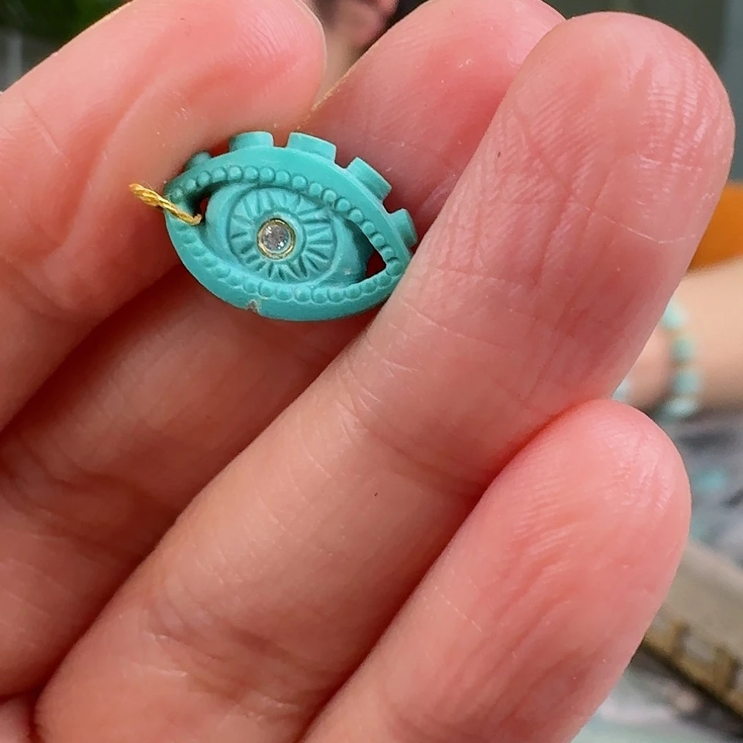 绿松石珠宝奇石未镶嵌