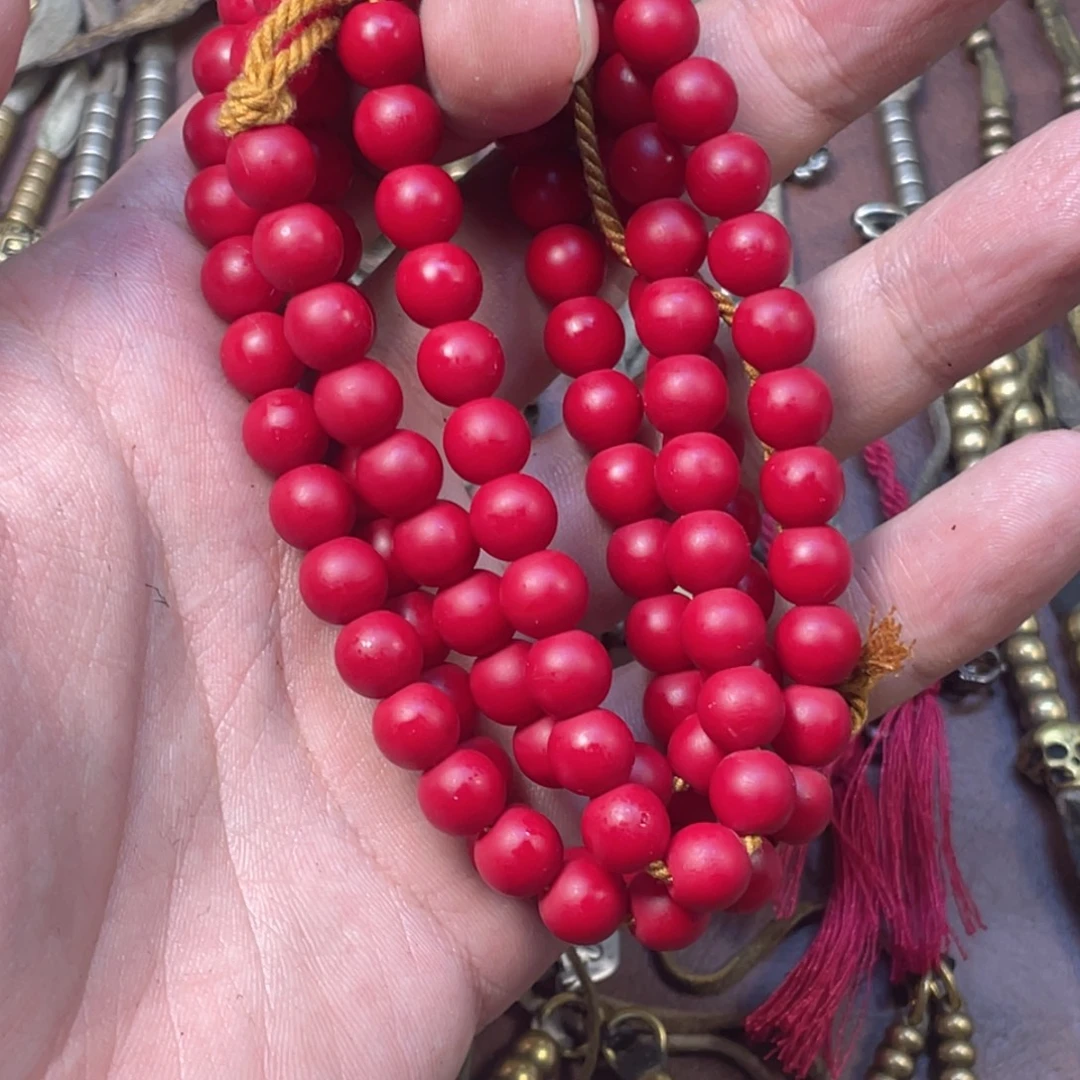 藏区色达五明佛学院毕业怀业念珠108福利