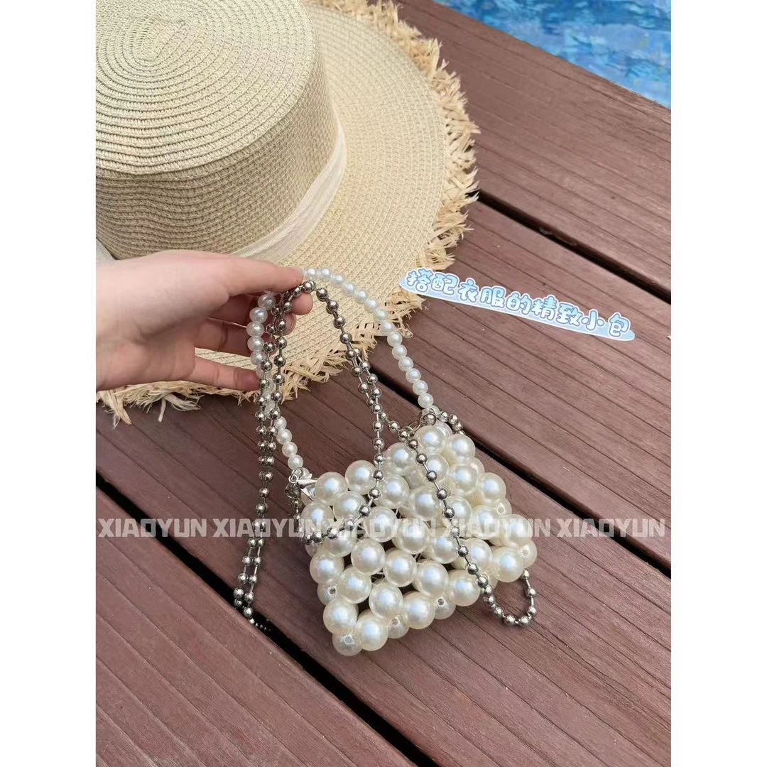 精致珍珠包 小允姐姐2025新款时尚气质高级精致珍珠包