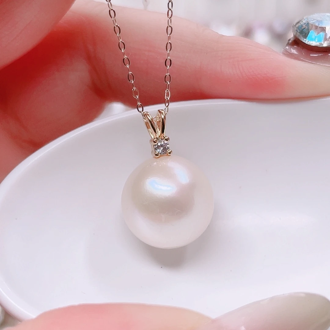 淡水珍珠合金吊坠(赠链)