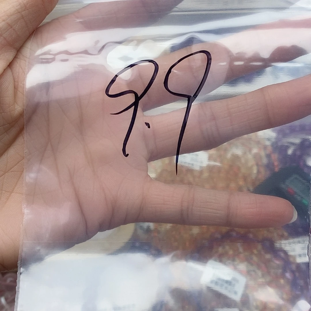 水晶手链未镶嵌零*玉白水晶单珠