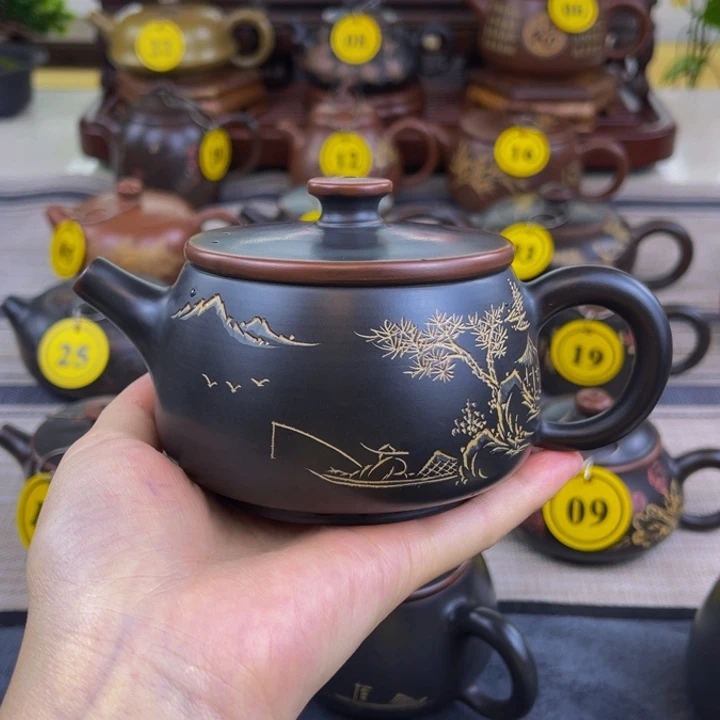 发***8坭兴陶原矿坭料制作