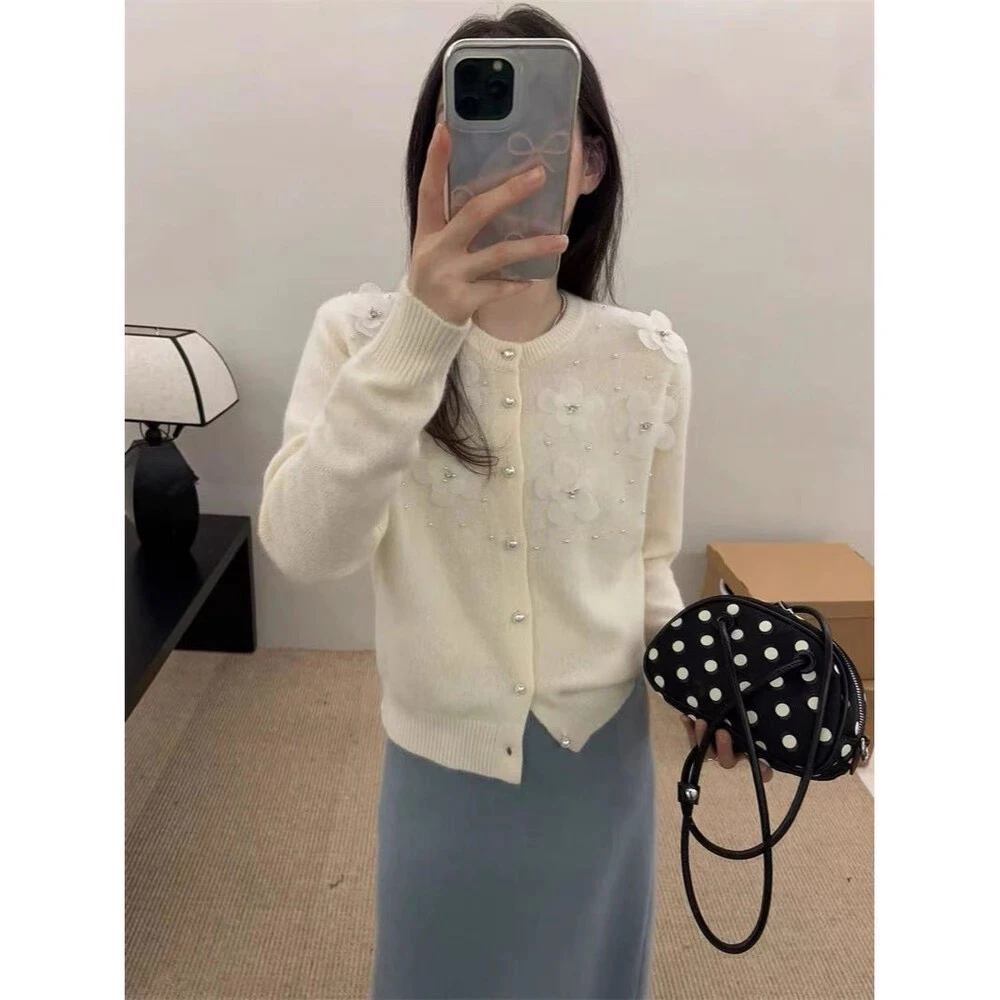 【宝贝家】299重工毛衣花朵