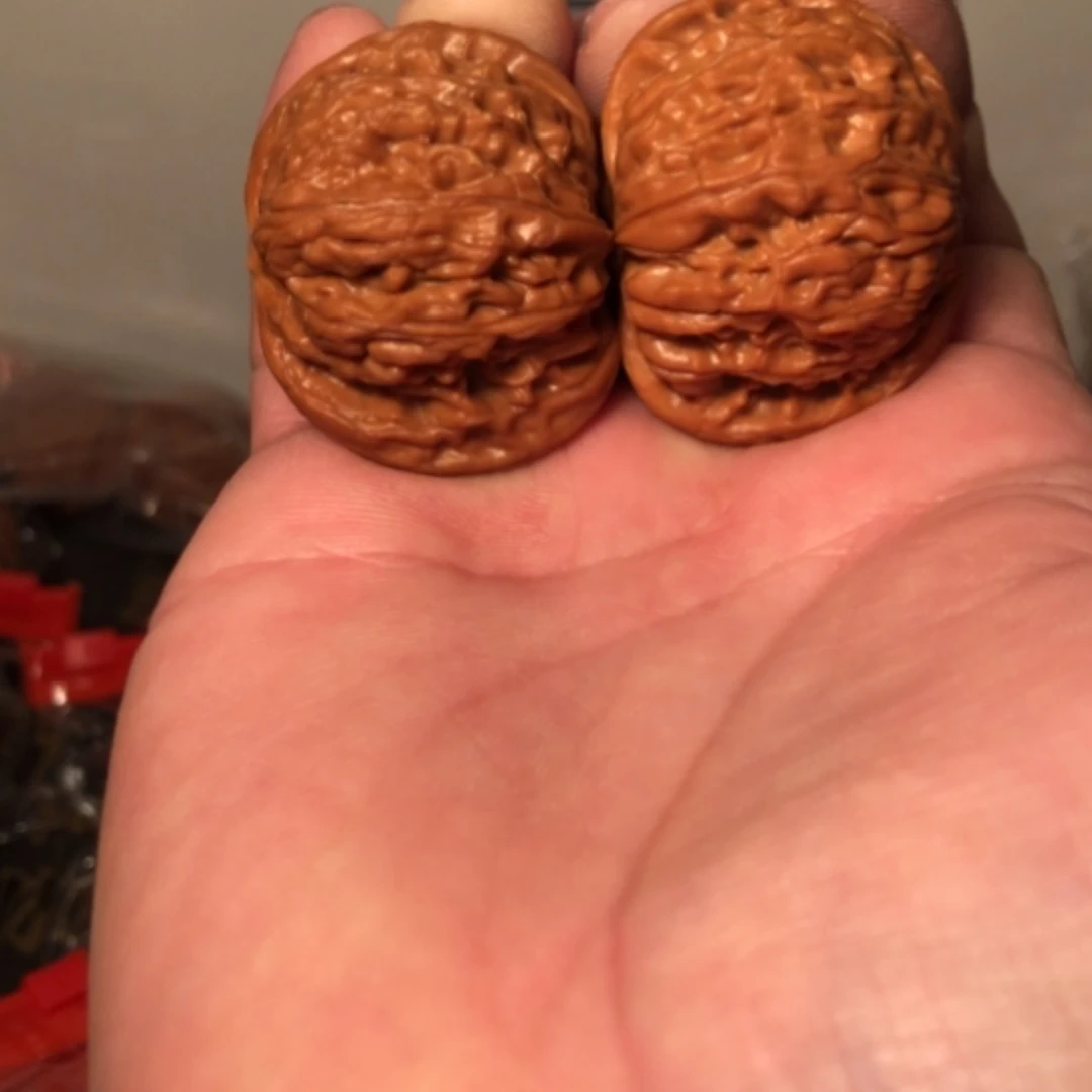 【闪购商品】文玩核桃把件磨盘40