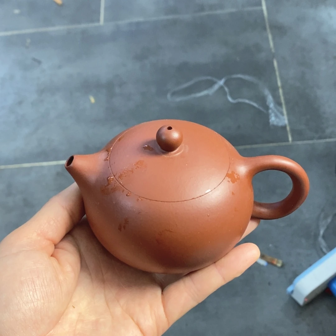 行***成茶壶紫砂原矿紫砂壶