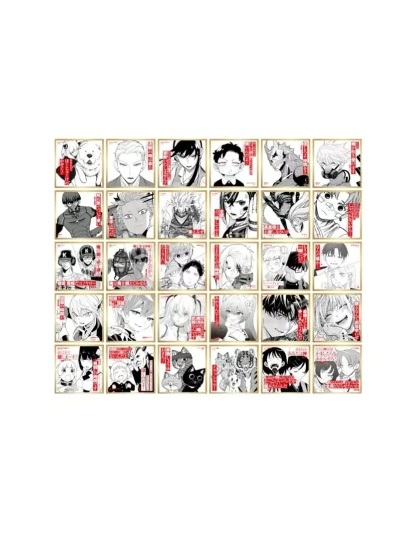 《红豆尼》jump+展十周年小卡 吧唧 色纸 盲抽徽章 默认 代拆