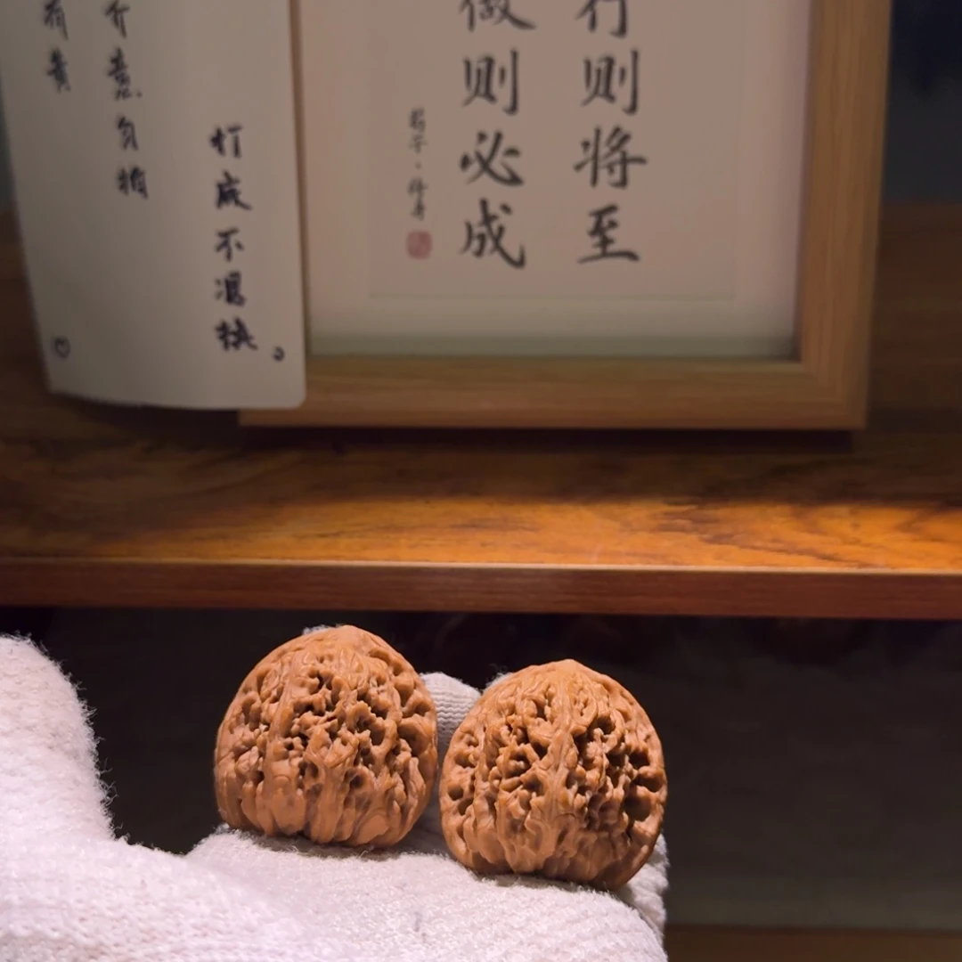 文玩核桃吊坠38鹅蛋高炮