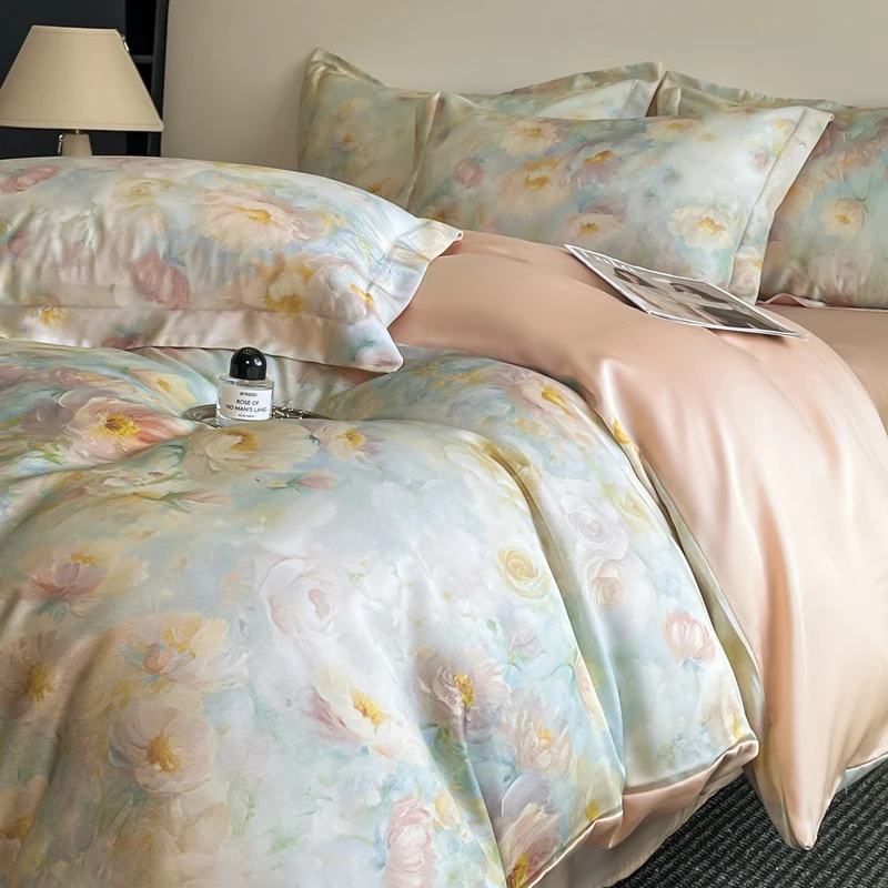 【三晟】天丝棉数码印花四件套