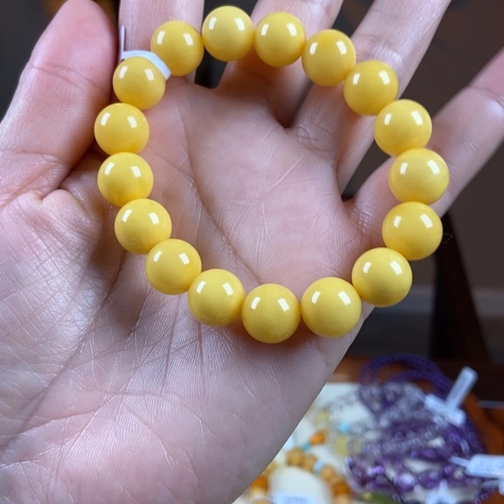 琥珀手链未镶嵌蜜蜡手串11