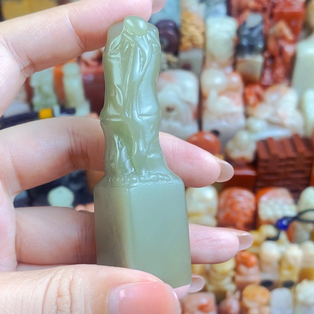 昌化石印石晨*手工篆刻