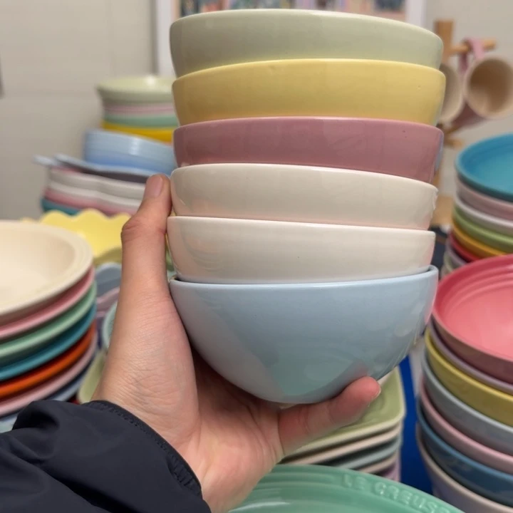 瓷片微瑕6个温哥华米饭碗330毫升