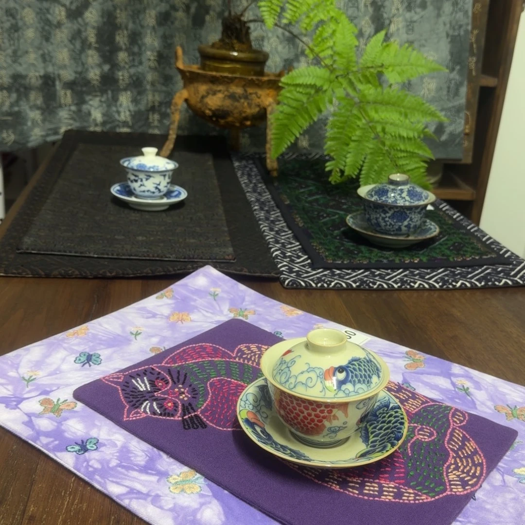 6 都是一张价格三十六纺茶垫茶器