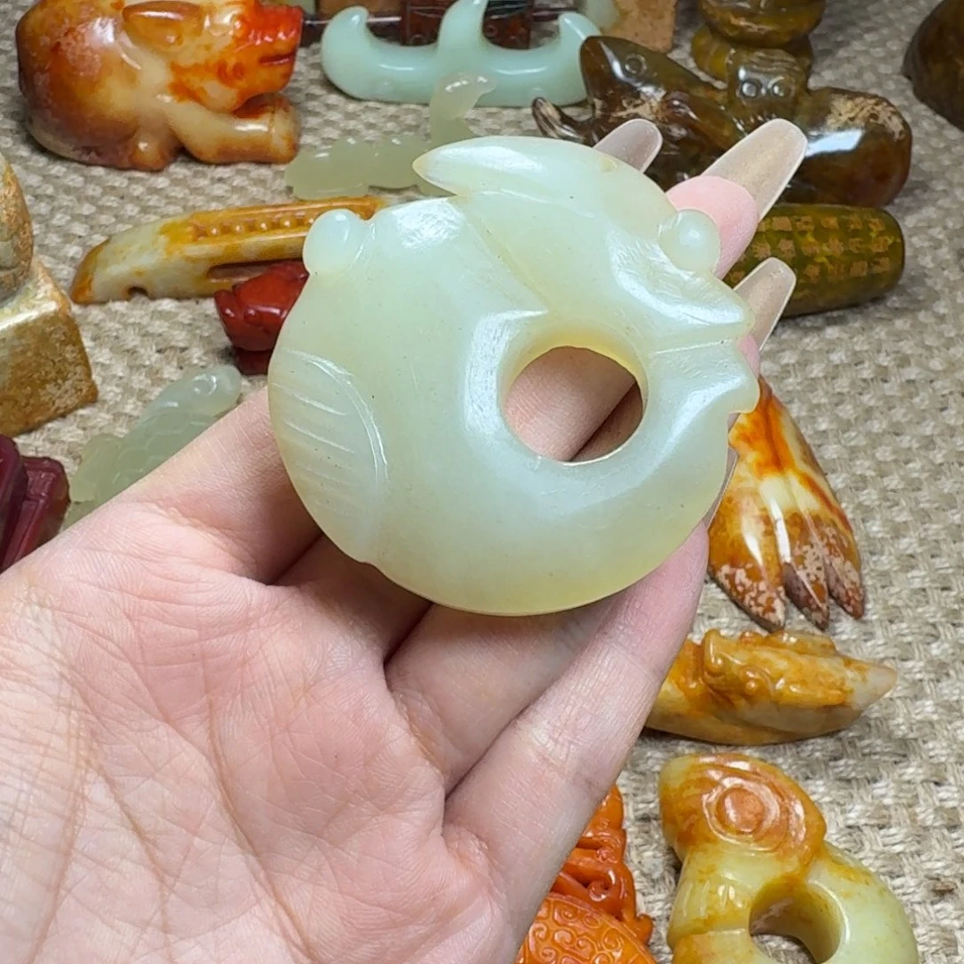 吊坠白玉菩提挂件