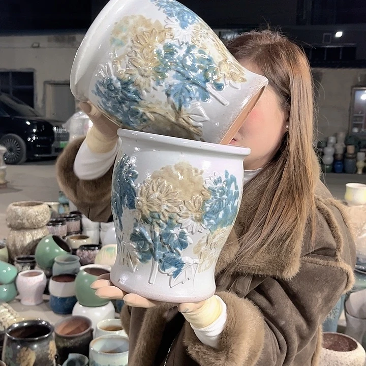 正品口18高21花盆