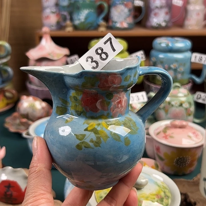 杯景德镇陶瓷手绘作品387