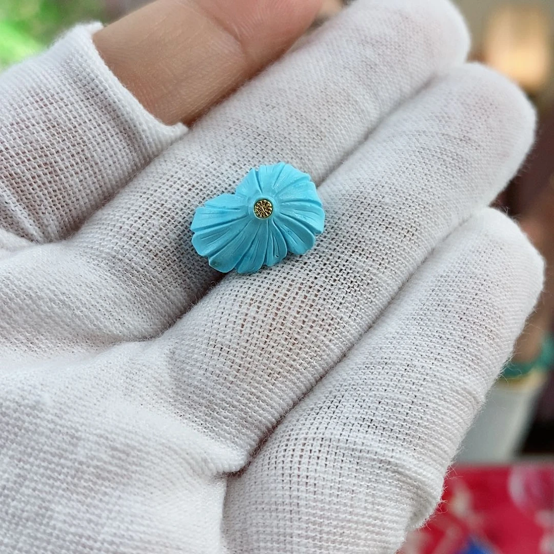 绿松石珠宝奇石未镶嵌